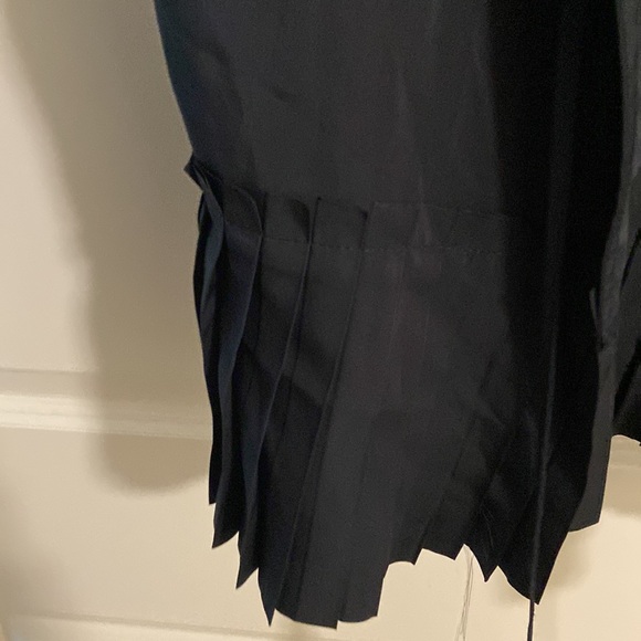 Navy cute vest with tassels - Picture 3 of 3